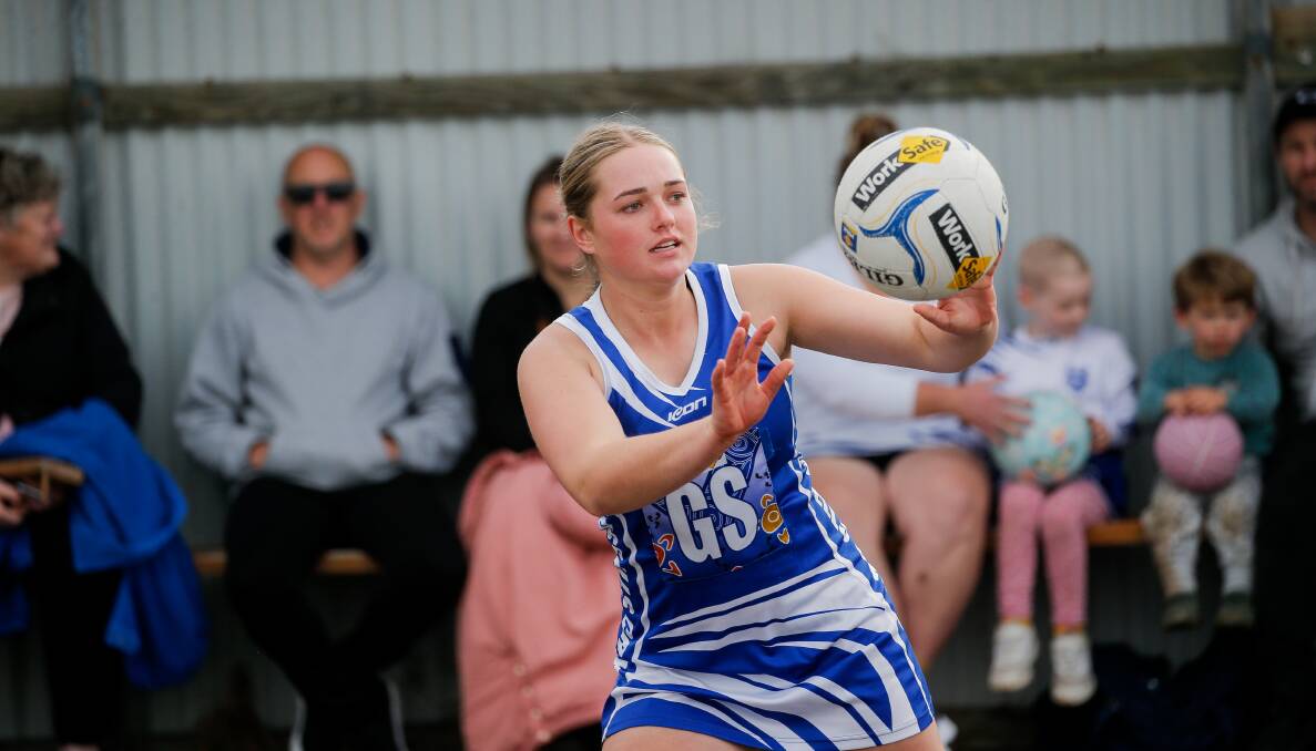 TOUCH: Russells Creek's Carla Van Zyl stepped up seamlessly to the club's A grade side. Picture: Anthony Brady.
