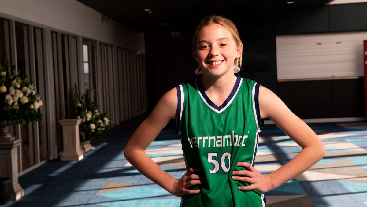 GUN: Sophie Smith will represent Victoria in basketball at the School Sports Australian Champs. Picture: Chris Doheny