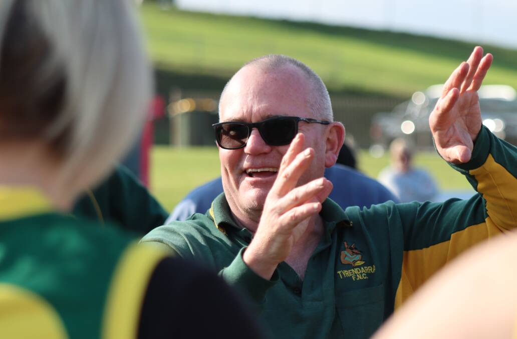 Tyrendarra women's coach Glenn Kane says his players 'dug deep' in a 10-point win agasint Horsham on Sunday. Picture by Justine McCullagh-Beasy