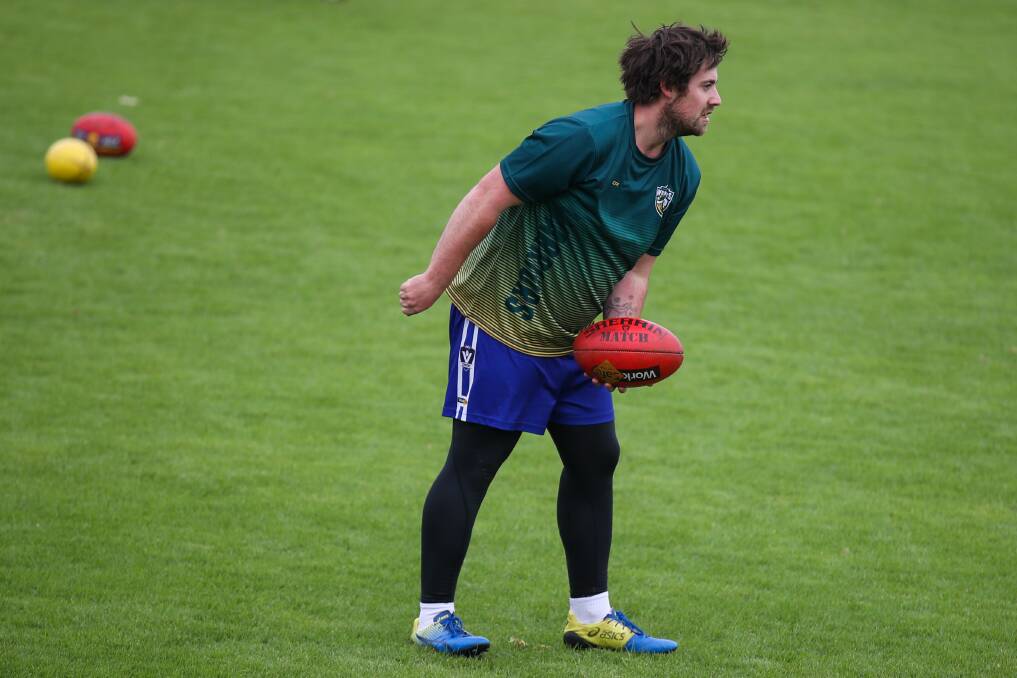 READY: Ben England will return for Old Collegians final game of the year.