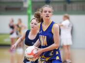 Warrnambool City junior talent Dana Russell in action in 2022. 