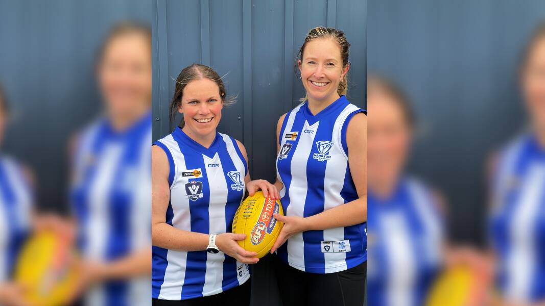 ON DECK: Hamilton's vice captain Emily Huglin and returning captain Rebecca Malseed are ready for its season-opener against Warrnambool on Friday night.