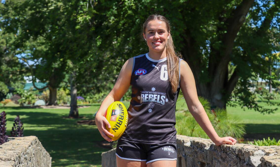 Warrnambool footballer Alysha Ralston will make her Greater Western Victoria Rebels debut on Saturday. Picture by Justine McCullagh-Beasy