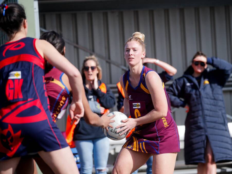 South Rovers A grade captain Keziah Freeman in action in the Lions' elimination final last August. Picture by Anthony Brady