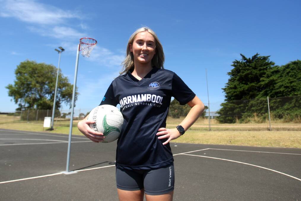 Isabella Baker is hoping to help Warrnambool to a top-three finish in 2023. Picture by Meg Saultry