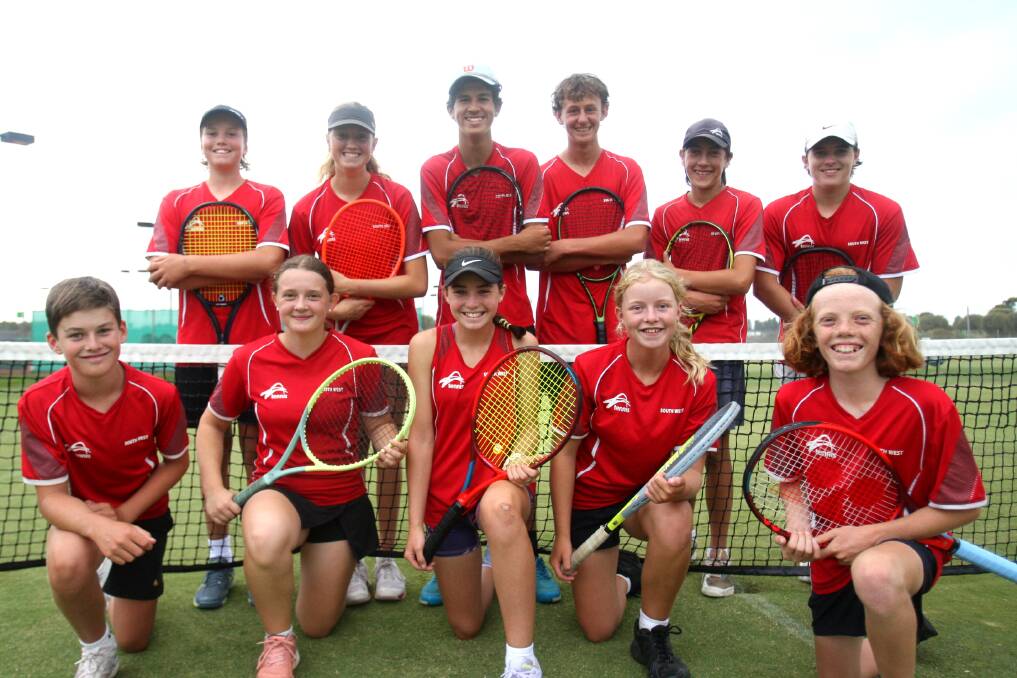 Fifteen players from Warrnambool and surrounding towns will travel to Horsham this weekend to contest the Pat Cash Cup. Picture by Meg Saultry