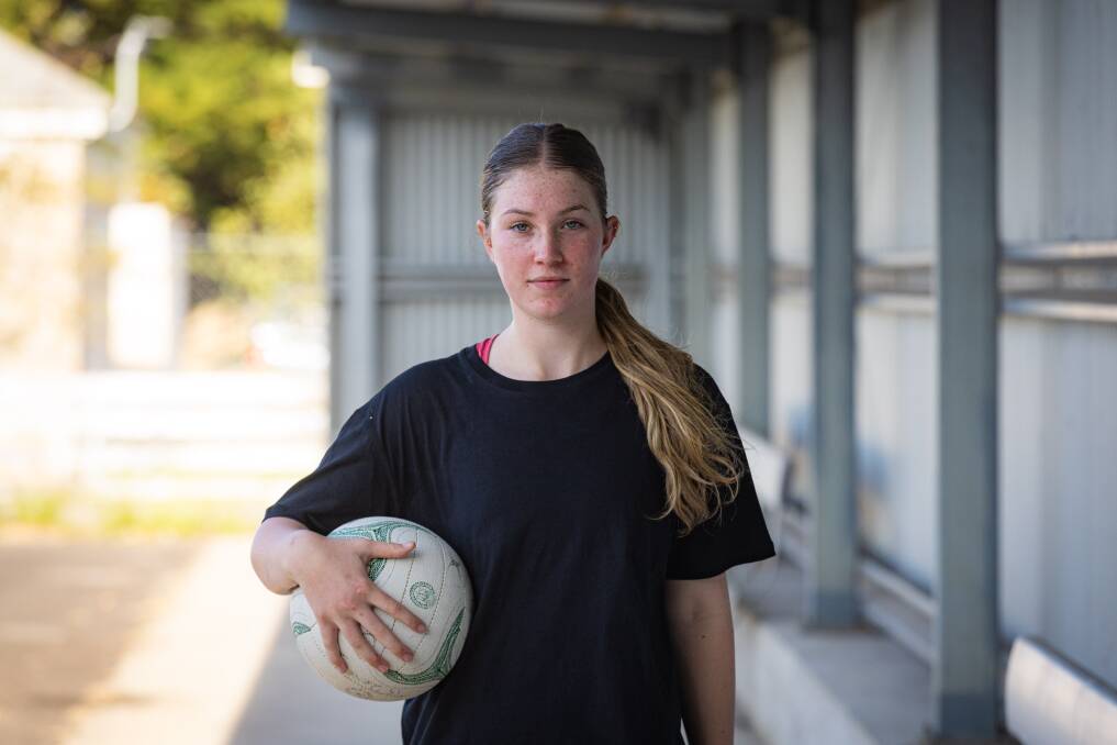 Emily Saffin is steadfast in her goal of earning a permanent open grade spot at North Warrnambool Eagles. Picture by Sean McKenna