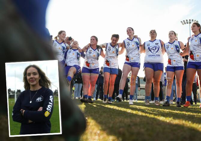Hamilton will eye back-to-back Western Victoria Female Football League premierships, while Warrnambool co-coach Clare Tilley (inset) is looking forward to a round one road-trip to Stawell.