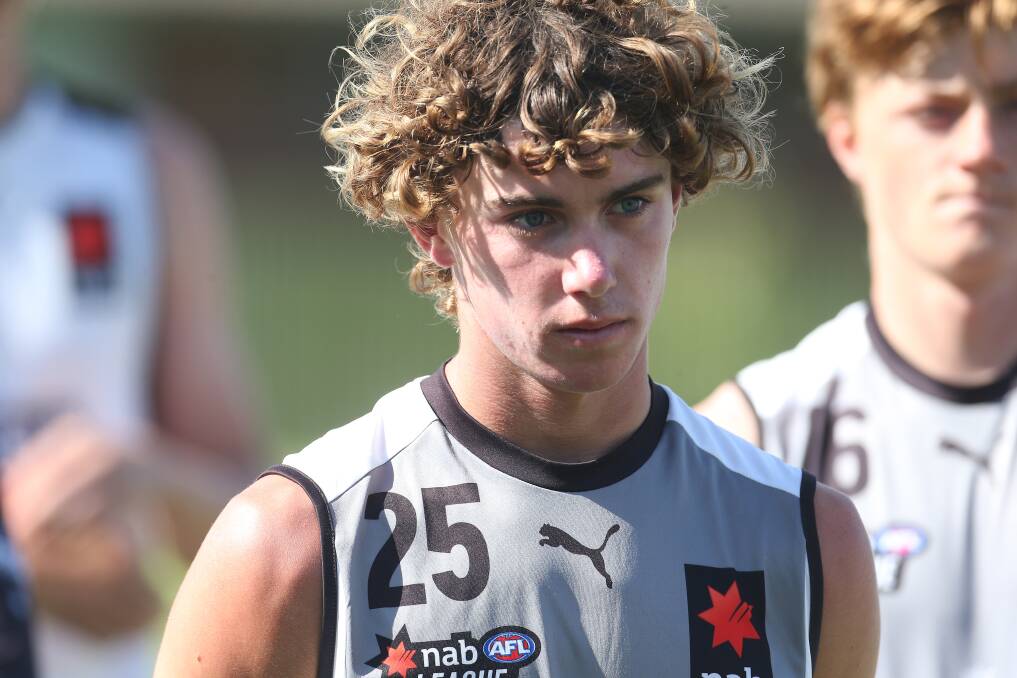IMPROVING: Henry Rhodes debuted for the Rebels on Saturday, with coach David Loader pleased with the junior talent's improvement this year.