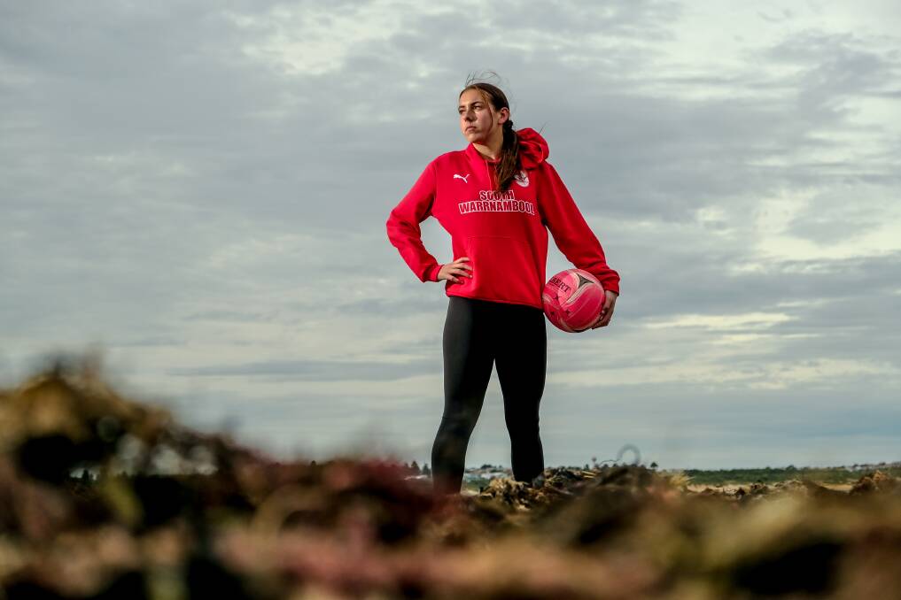 Meg Kelson is confident South Warrnambool can win Saturday's grand final if it brings its game for the full 60 minutes. Picture by Chris Doheny