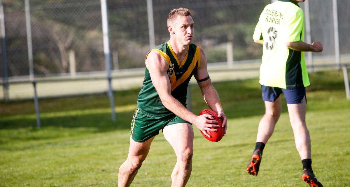COUP: Mid season recruit Sam Anson impressed in his first game for Tyrendarra on Saturday. Picture: Anthony Brady