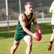 COUP: Mid season recruit Sam Anson impressed in his first game for Tyrendarra on Saturday. Picture: Anthony Brady