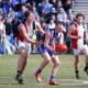 Hamilton Kangaroos and Koroit fight it out during the Hampden league under 18.5s grand final in September. Picture: Anthony Brady