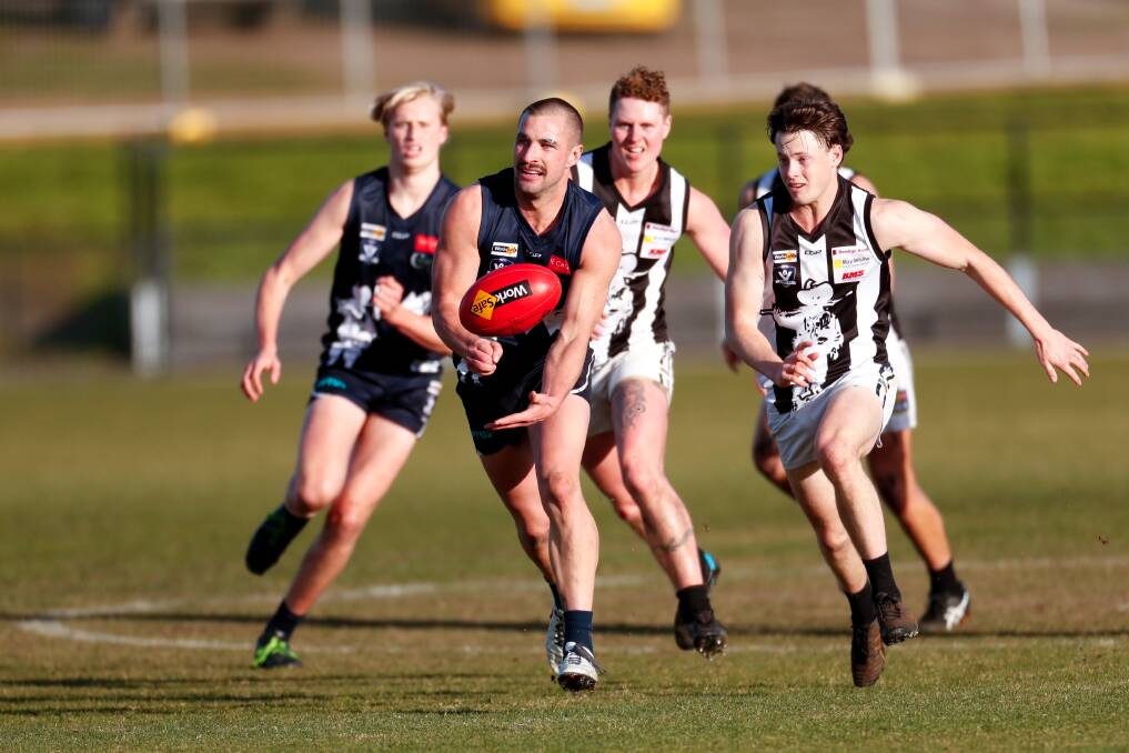OPTIONS: Warrnambool's Darcy Graham was among his side's best against Camperdown on Saturday. Picture: Chris Doheny