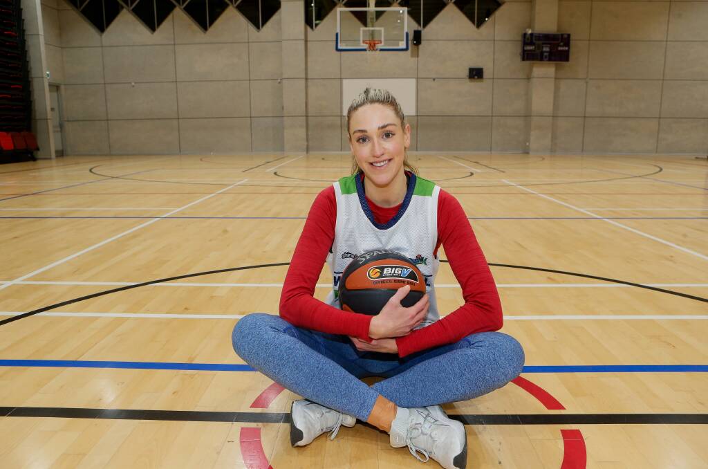 EXCITED: Warrnambool Mermaids' Amy Wormald ahead of this weekend's finals. Picture: Anthony Brady
