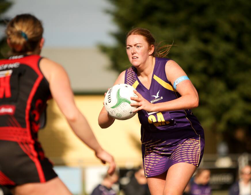 ACHIEVEMENT: Port Fairy's Emily Forrest made her 150th open grade appearance on Saturday. Picture: Chris Doheny