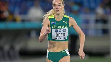 Olympic runner Ellie Beer is bound for the Warrnambool and Terang Gifts this weekend. Picture by Getty Images