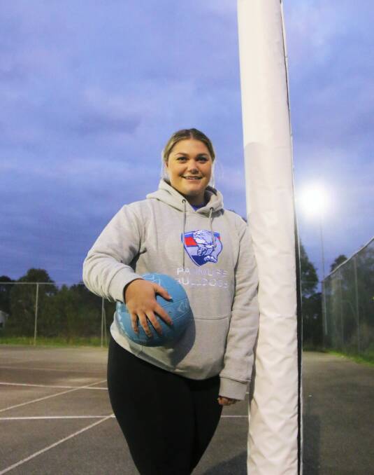 UP FOR CHALLENGE: Panmure goal shooter Millie Mahony will face her old club Merrivale on Saturday. Picture: Meg Saultry