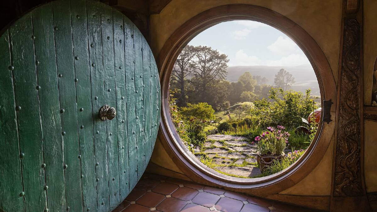 A view from where Hobbit fans can stay. Picture supplied