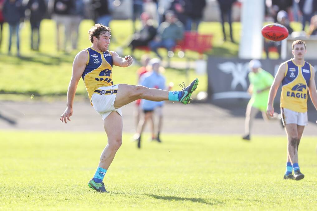 INCLUSION: North Warrnambool Eagles have welcomed back Joseph McKinnon into the side this weekend. Picture: Morgan Hancock