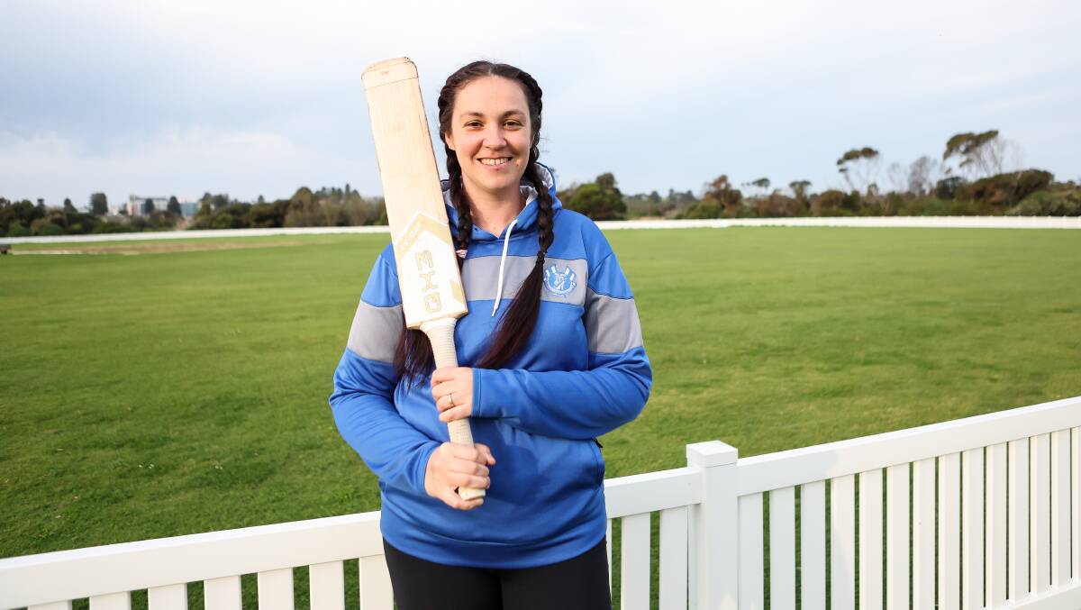 Brooke Herbertson has been unveiled as Russells Creek's marquee women's recruit. Picture by Anthony Brady
