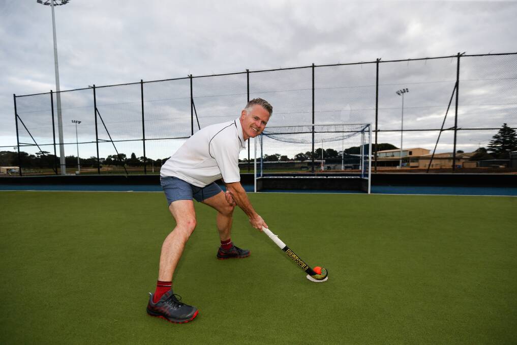 South West Hockey president Paul Dillon is excited to re-launch into a new era. Picture by Anthony Brady