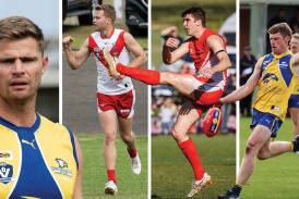 North Warrnambool Eagles and South Warrnambool are leading the way so far this Hampden league season. Pictures by Anthony Brady, Justine McCullagh-Beasy, file pictures