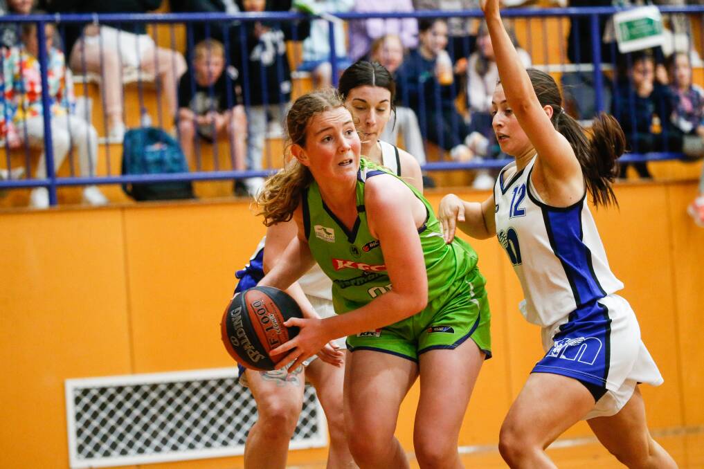 IMPRESSIVE: Matilda Sewell played well for the Mermaids at home on Saturday. Picture: Anthony Brady