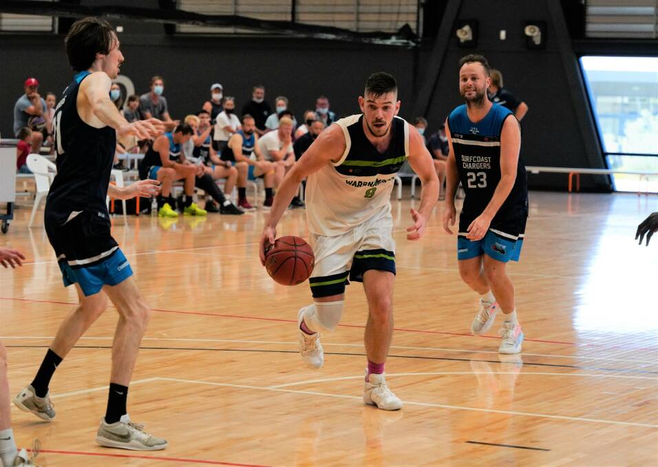 IMPROVEMENT: Warrnambool Seahawks' coach James Mitchell was pleased with his side's ability to claw back the momentum. Picture: Larry Lawson