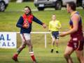 Timboon Demons' Sam Negrello is loving his time playing for the club. Picture by Sean McKenna