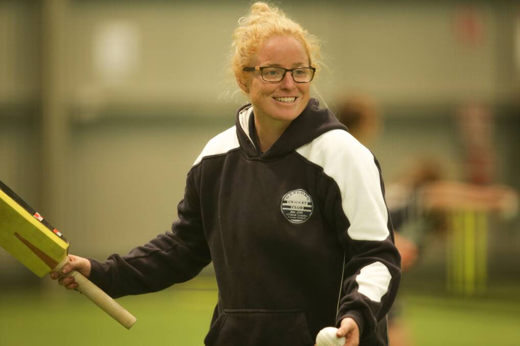 Warrnambool's Steph Townsend is a prominent coach in female cricket in the region. 
