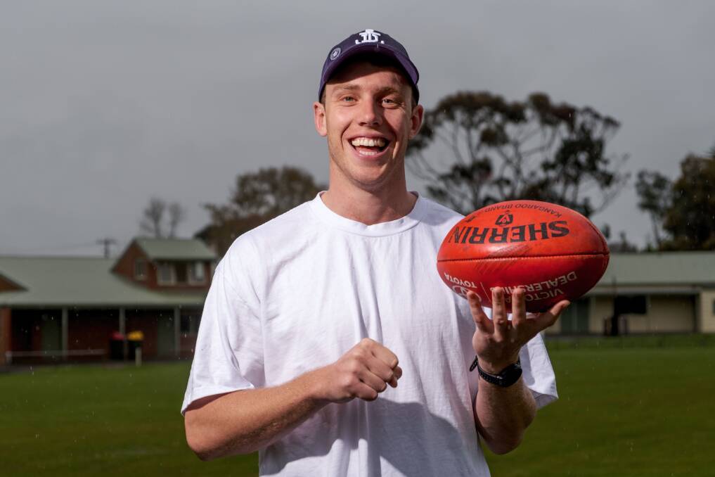 Fremantle forward Josh Corbett has been awarded The Best Clubman award at the club's best and fairest. File picture