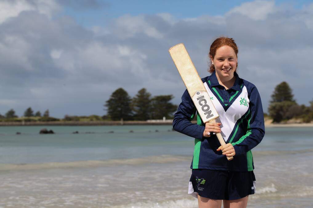 LOVING IT: Maddie Green is loving her time at Geelong, and hopes more south-west female cricketers will take the next step as the club expands. Picture: Mark Witte