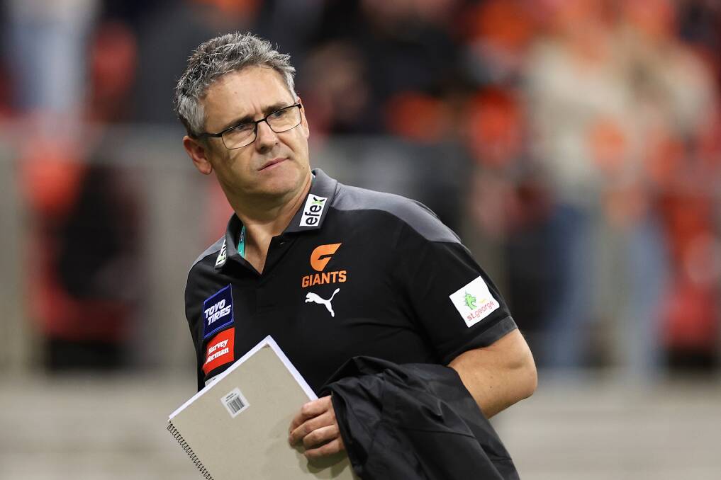 TALKS ON HOLD: GWS Giants coach Leon Cameron has confirmed talks are on hold for next season. Picture: Getty Images
