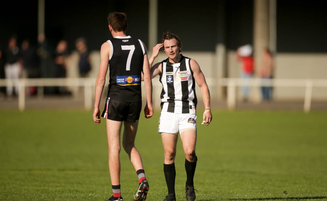 RETURNING MAGPIE: Cameron Spence returns to the Camperdown team on Saturday. Picture: Chris Doheny