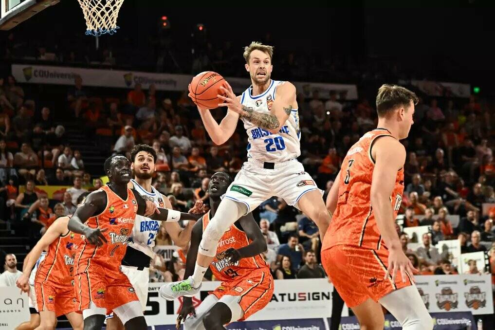 Nathan Sobey, pictured playing for the Brisbane Bullets last season, has departed the club according to reports. Picture by Getty Images