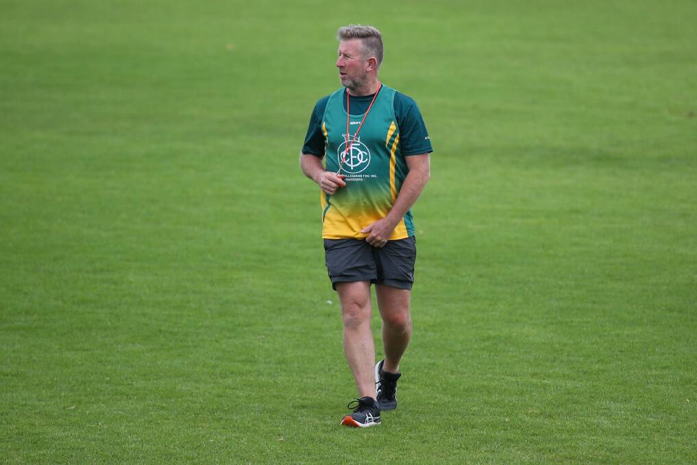 ON THE IMPROVE: Expect fast ball movement from Old Collegians under coach Ben van de Camp. Picture: Morgan Hancock
