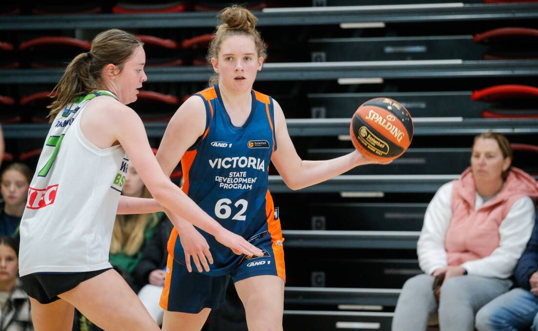 Port Fairy teenager Eve Covey, pictured playing for Victoria last year, will be vice-captain at the national championships. Picture by Anthony Brady