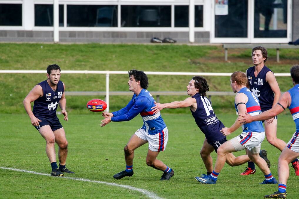 BACK IN: Panmure is set to welcome back Brad Gedye from illness for the crunch clash. Picture: Anthony Brady