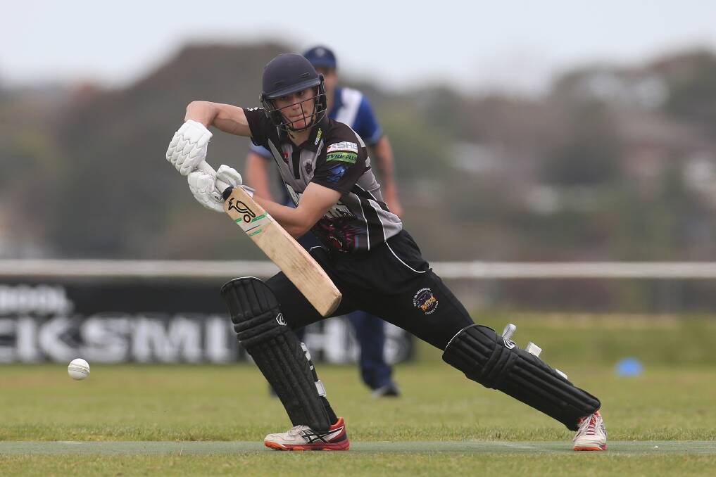 RISING TALENT: West Warrnambool product Fletcher Cozens is set for a big season in Premier Cricket for Geelong. 