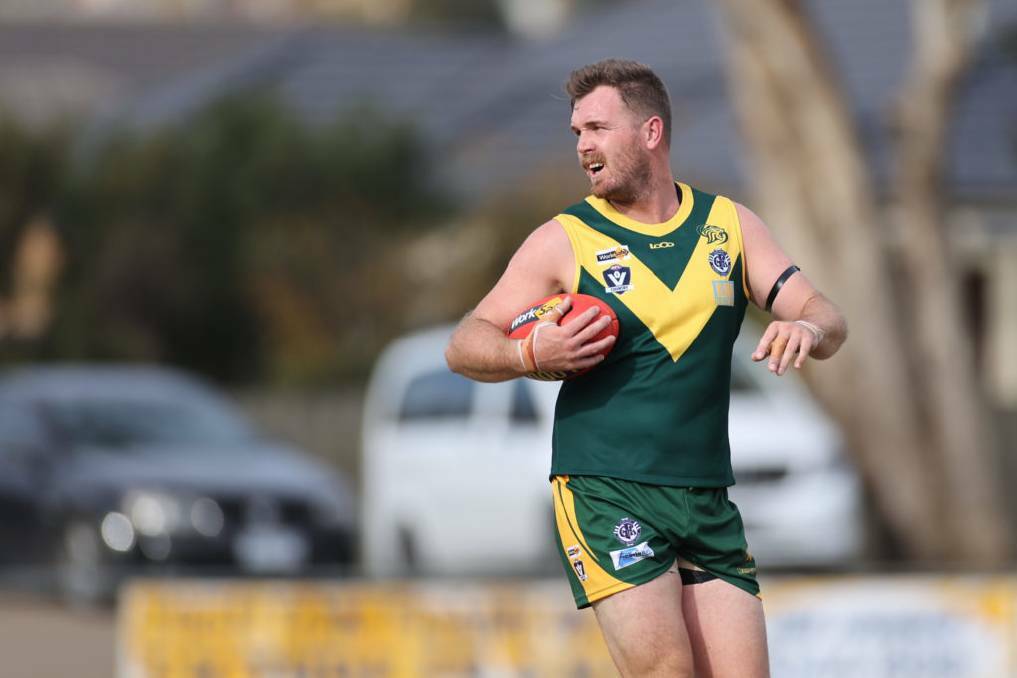 GEARING UP: Former Leopold champion and Warrnambool premiership forward Lucas Boyd is nearing his debut for Kolora Noorat. Picture: Marcel Berens/Sports Media