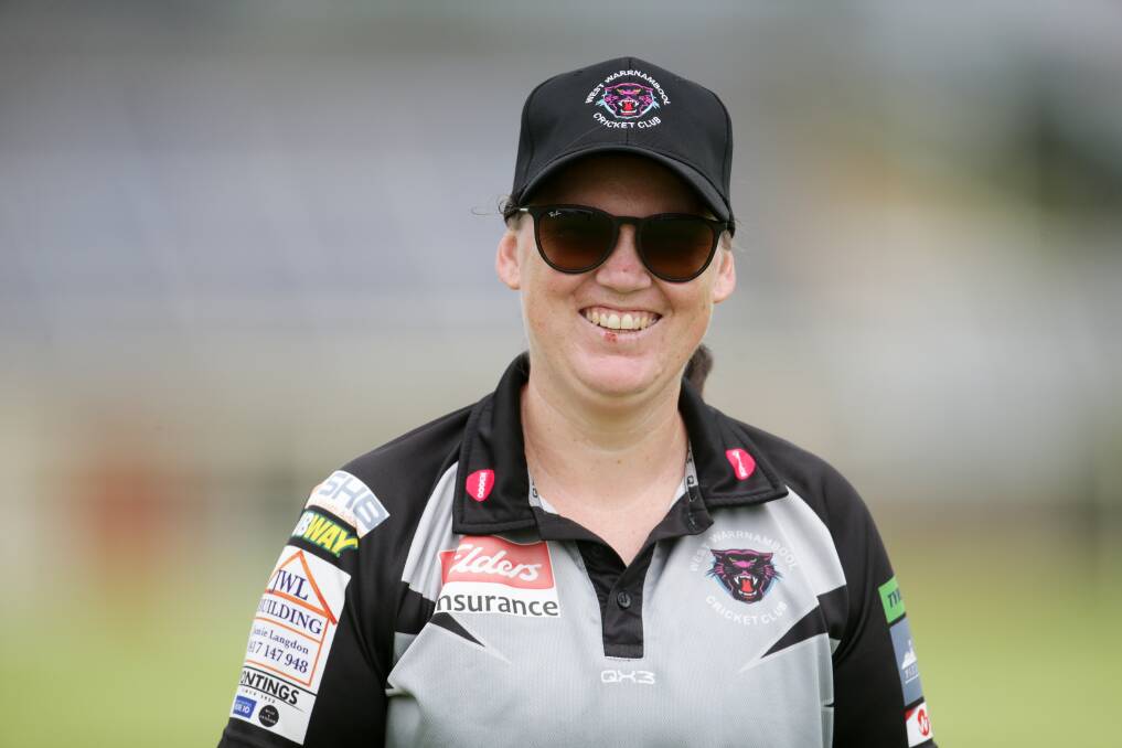 LOVING IT: West Warrnambool cricketer Christie Stephen is loving her first season of cricket in the Warrnambool and District Cricket Association's rapidly rising women's division. Picture: Chris Doheny