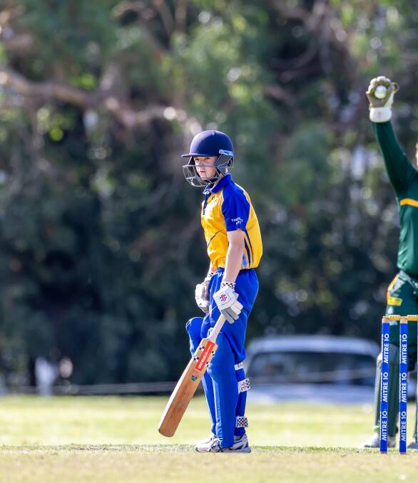 Cobden's Campbell Walsh will be the wicket keeper for the Western Waves. Picture by Eddie Guerrero