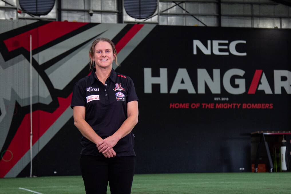 INCOMING: Natalie Wood has been announced as Essendon's inaugural AFLW coach. Picture: Essendon FC