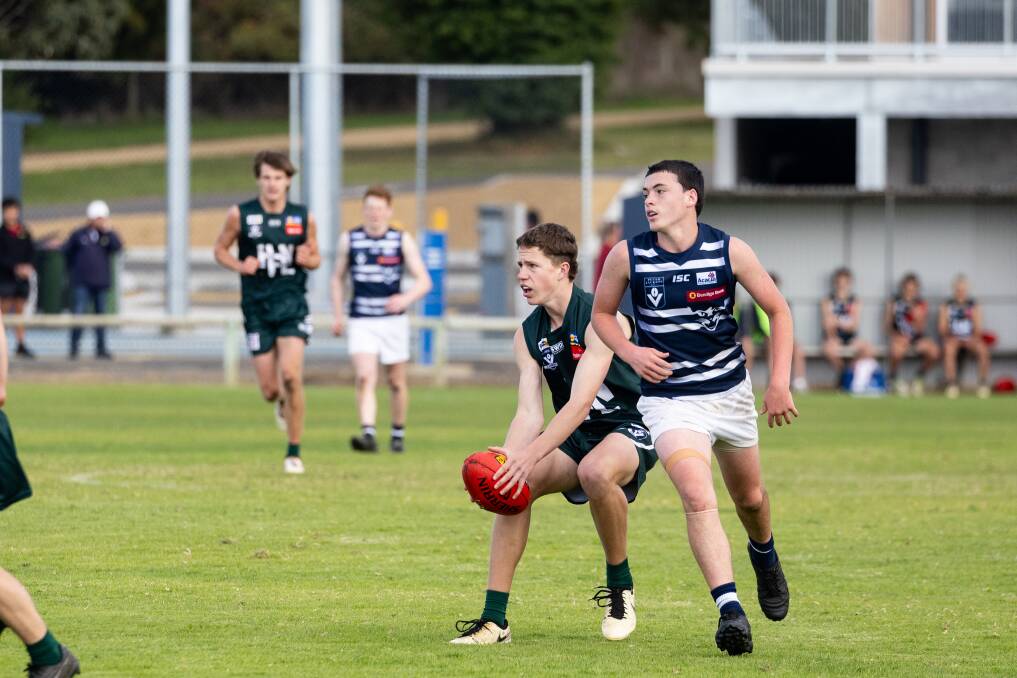 Check out the best pictures from The Standard's Anthony Brady as teams from the Hampden league and Warrnambool and District league contested the junior interleague under 17 competition on Sunday, May 5, 2024.