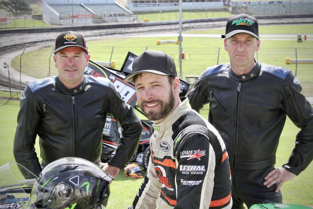 Warrnambool trio Glenn Wooster, Grant Stansfield and Tony Frost are prominent in the local motorsport scene.