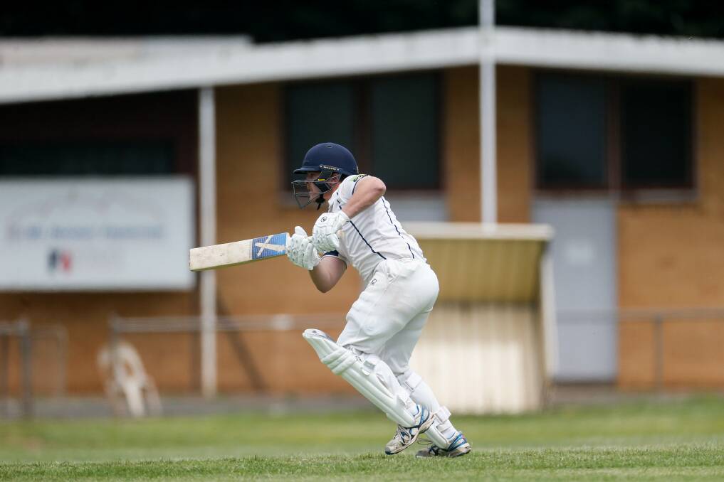 RUNS FLOWING: Harkness is enjoying yet another superb season with the bat. Picture: Anthony Brady