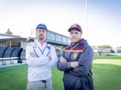 Russells Creek coach Cam Williams and Nestles captain Jacob Hetherington will face-off in the WDCA grand final. Picture by Anthony Brady