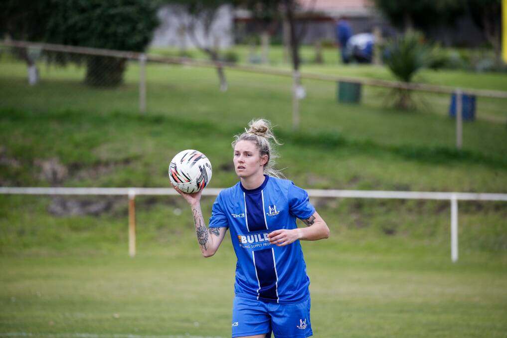 BIG CHALLENGE: Tiegan Kavanagh in action for the Warrnambool Rangers prior to the league bye. Picture: Anthony Brady