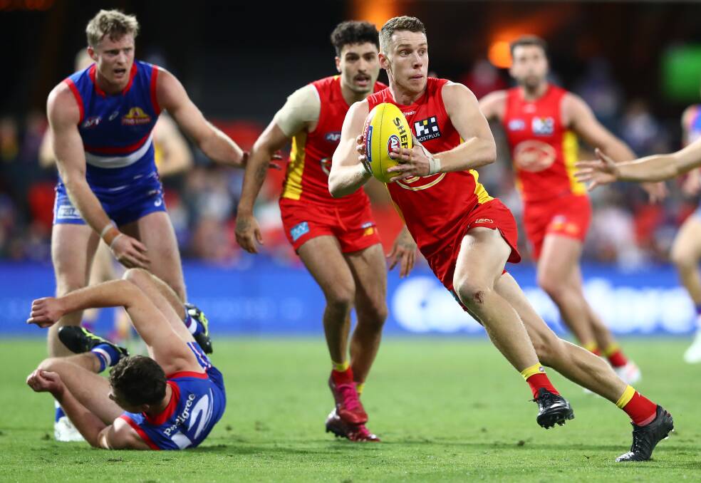 PROMISING SIGNS: Gold Coast Sun Josh Corbett is looking to build on a strong 2021 AFL season. Picture: Getty Images